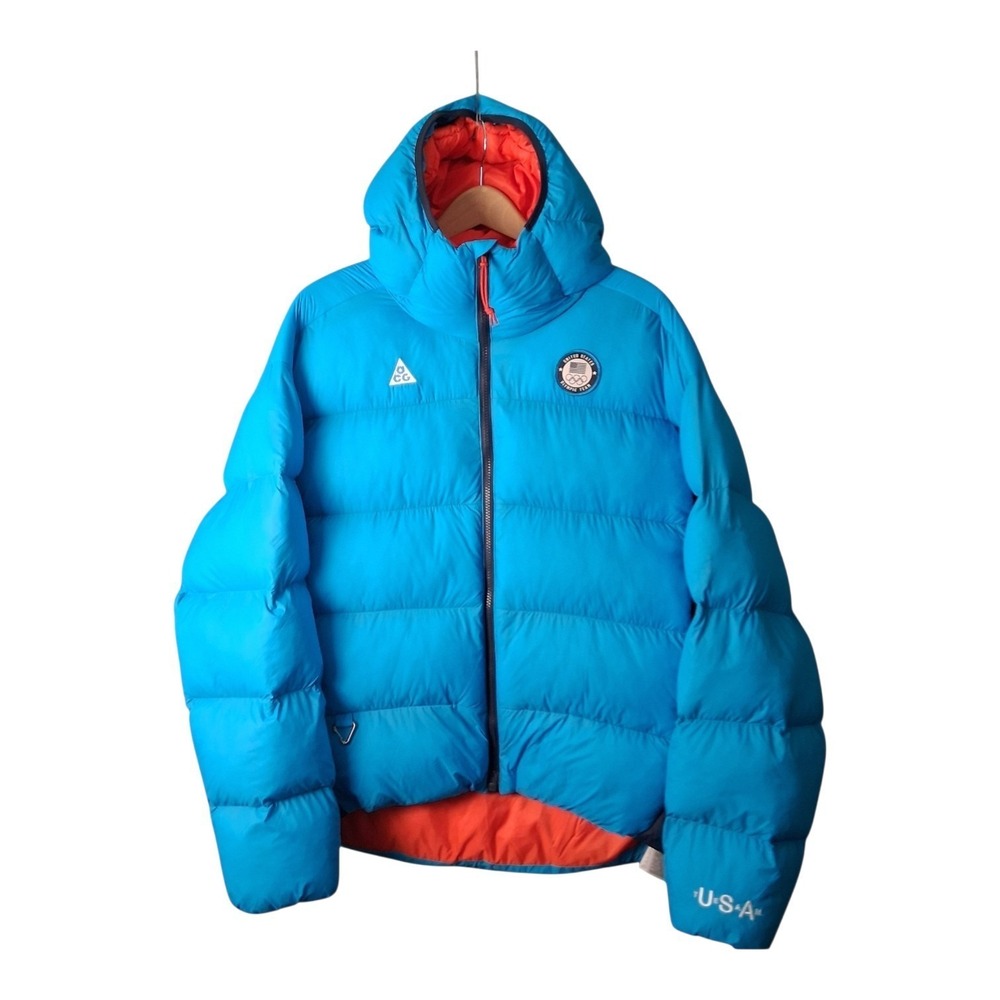 Nike ACG Team USA 2026 Olympics Puffer Jacket Therma Fit ADV Lunar Lake - Large